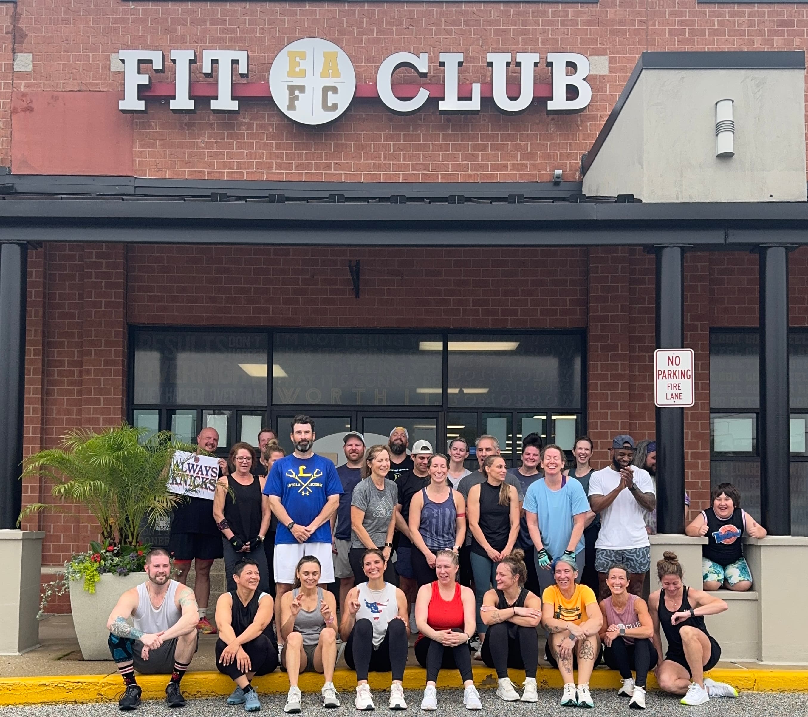EA Fit Club group training class in Cockeysville, MD